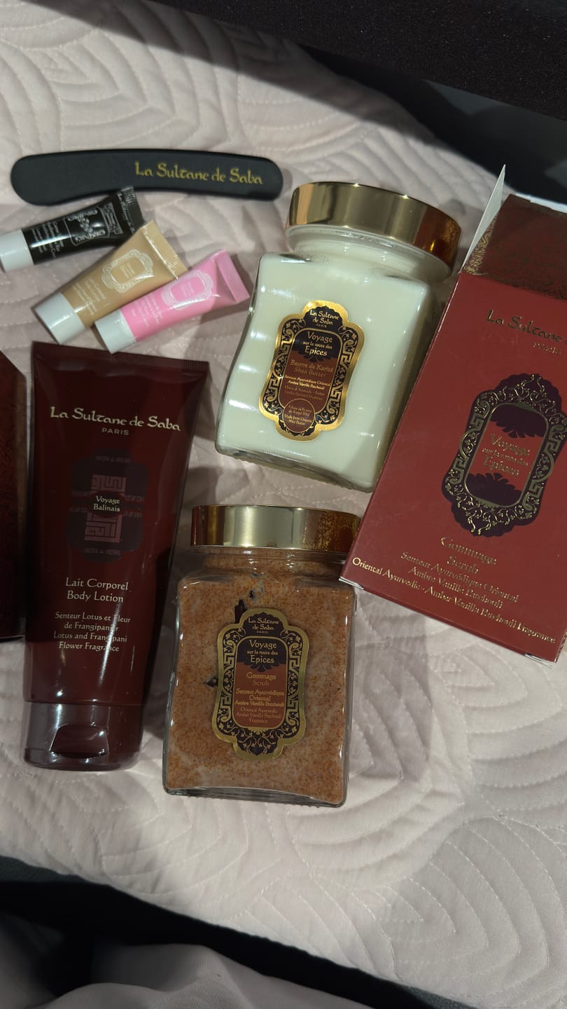 Customer photo review of Body Scrub - Ayurvedic Treatment - Amber Vanilla Patchouli Journey To The Spices Route