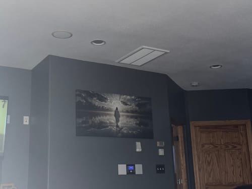 Customer photo review of Walking on Water - Faith Wall Art III