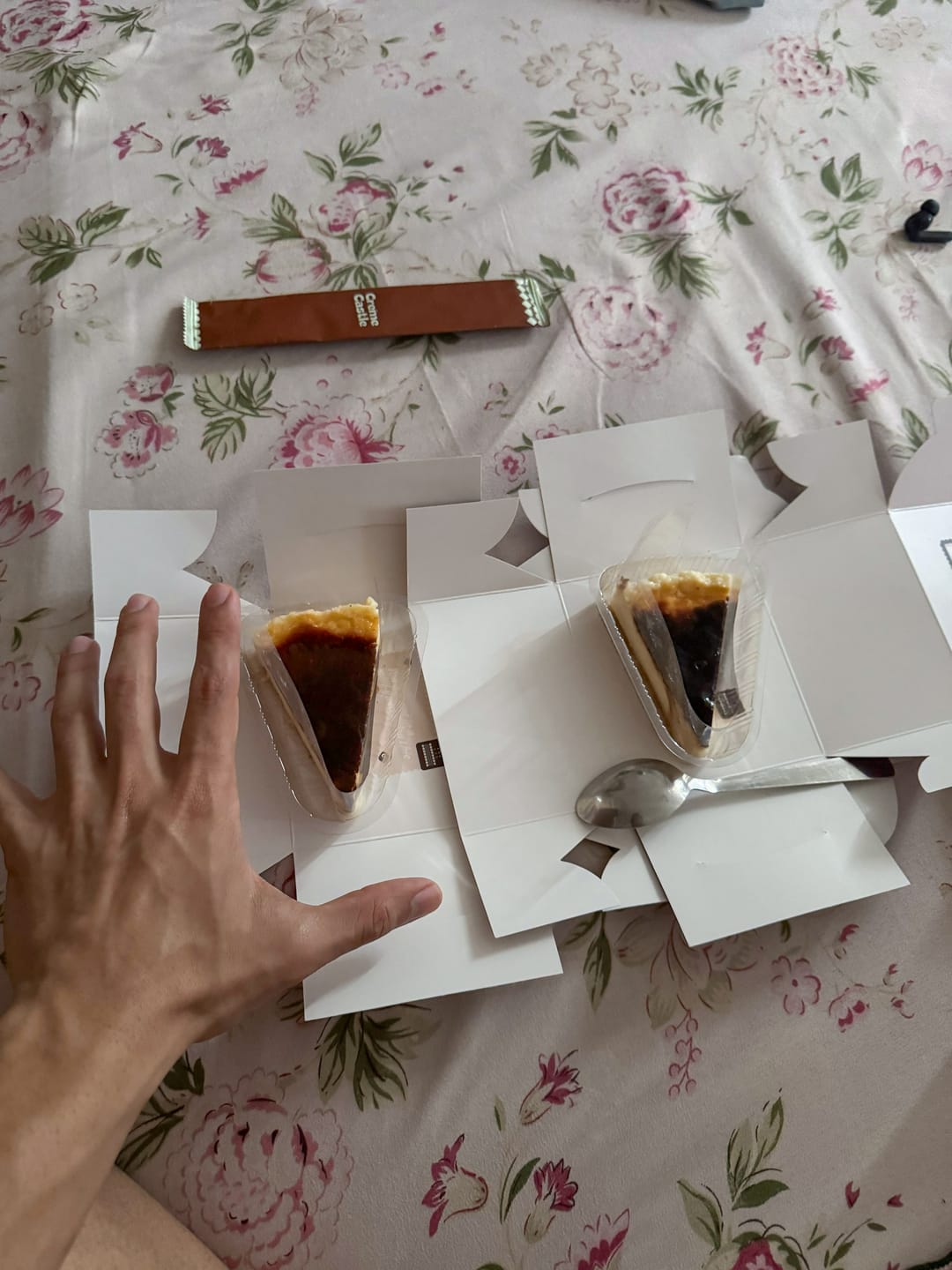 Customer photo review of Burnt Basque Cheesecake [2 Pcs]