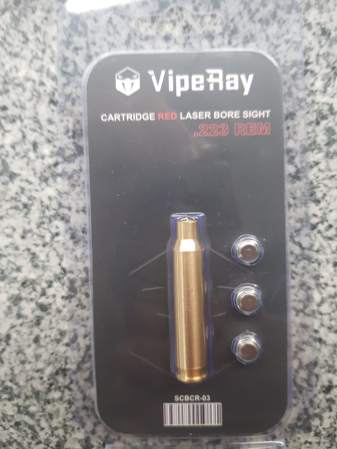 Customer photo review of Vector Optics Laser Boresighter für viele gängigen Kaliber