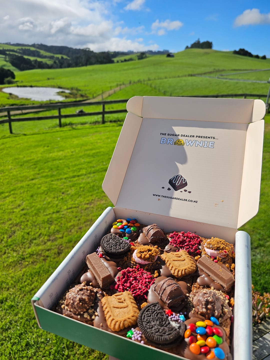 Customer photo review of Mixed assortment brownie