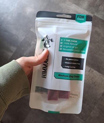 Customer photo review of Himmaleh Yak Chews For Dogs