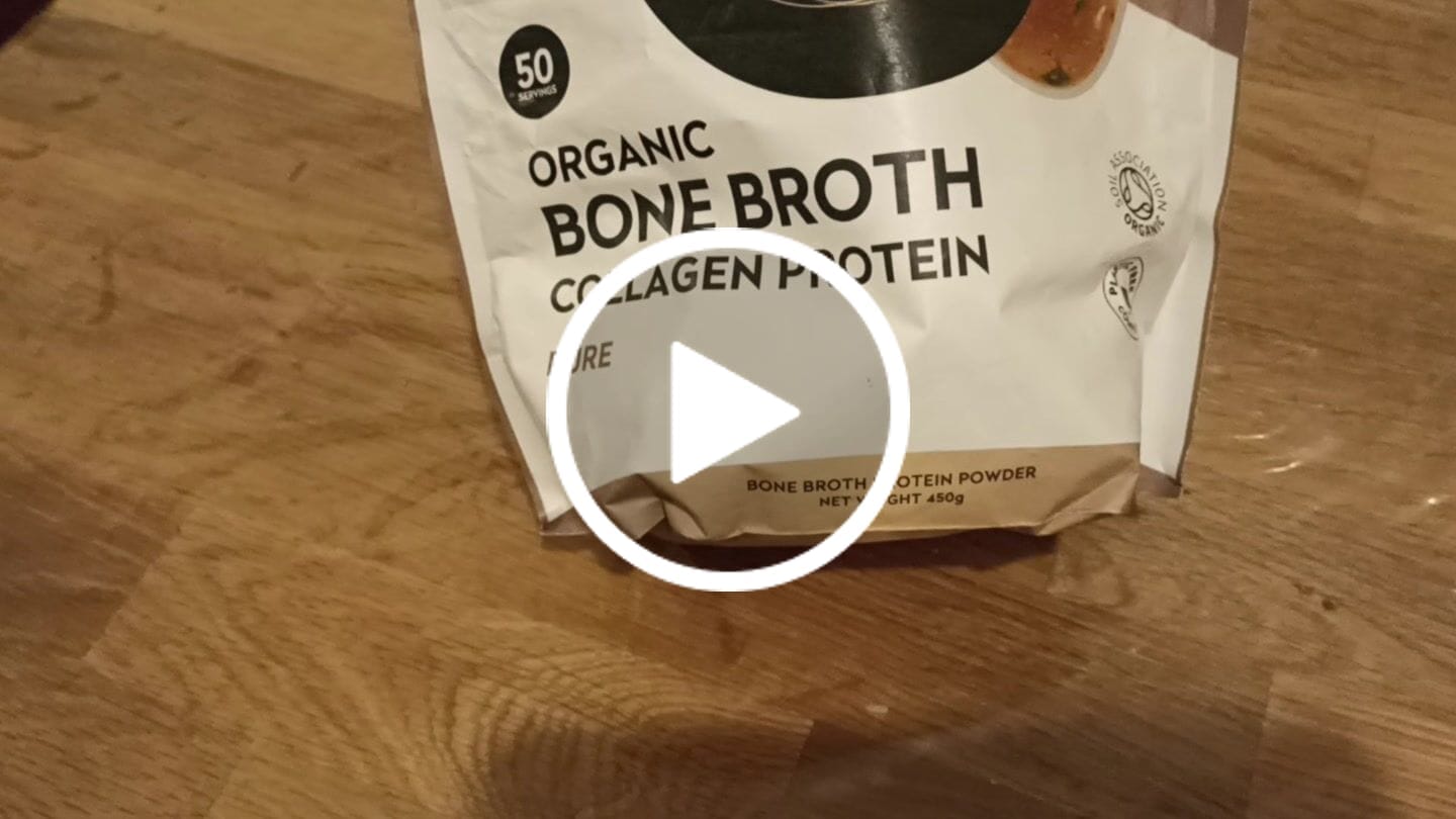 Customer video review of Organic Bone Broth - Pure (Unflavoured)