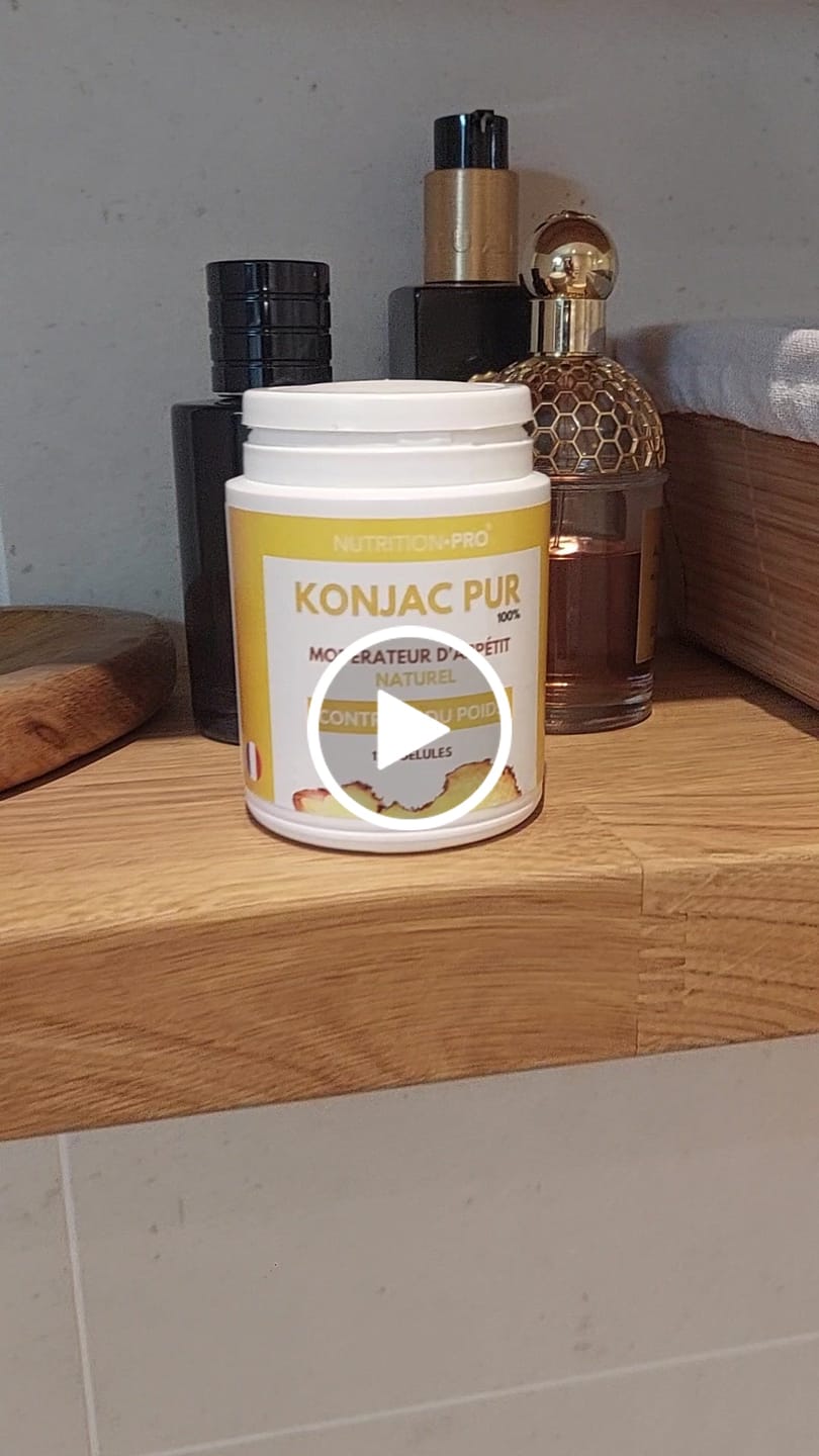 Customer video review of KONJAC PUR - 120 GÉLULES