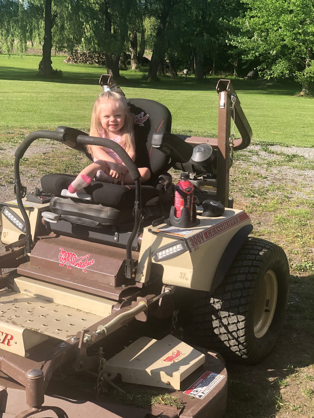 Customer photo review of Grasshopper Parts - BELT - 382836