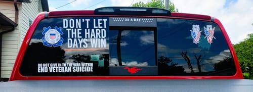 undefined review of Hard Days Decal (36 inch) image 1 out of 2