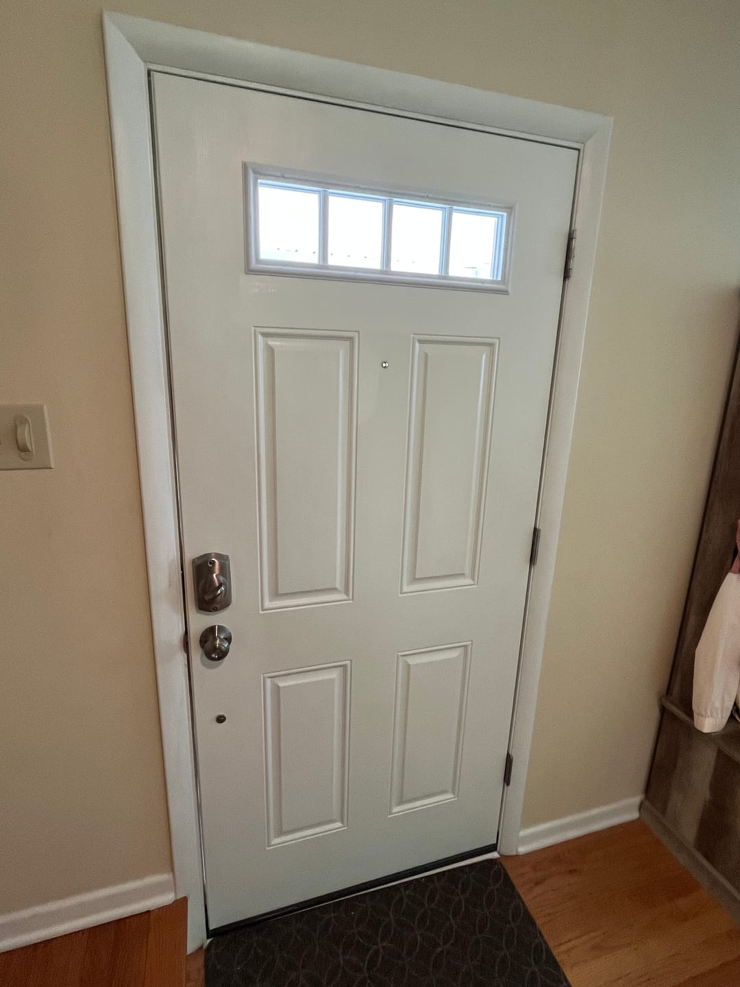 Customer photo review of Clear 4 Lite Glass and Frame Kit (24" x 8" Frame Size)