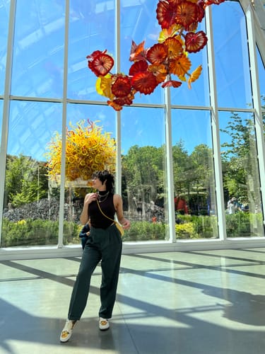 Customer photo review of Van Gogh Sunflowers inspired sneakers