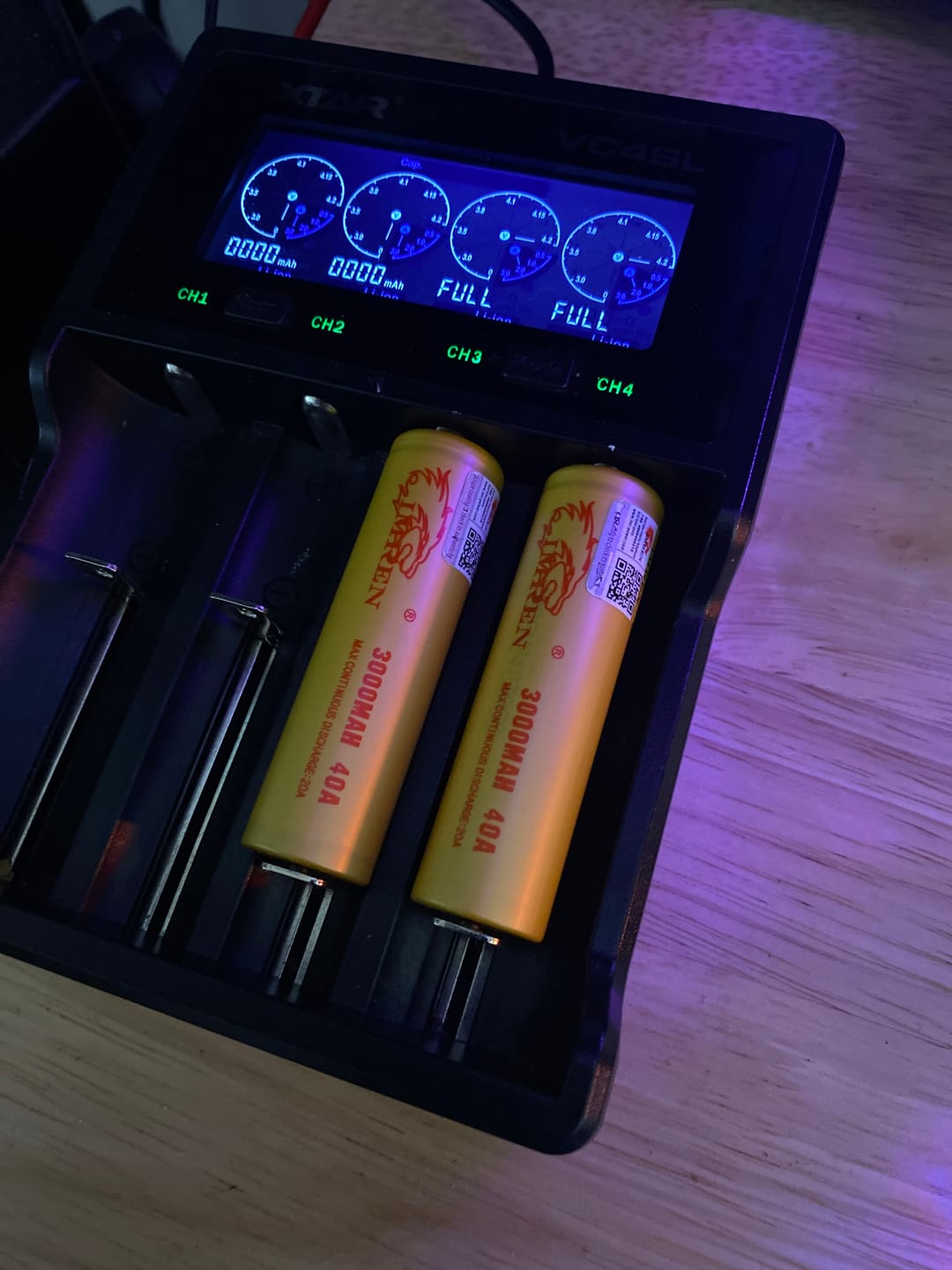 Customer photo review of IMREN 18650 3000mAh Battery