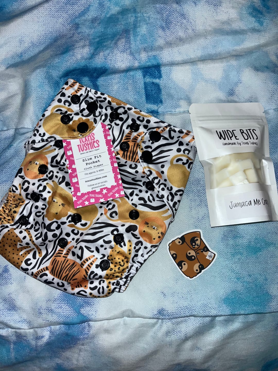 Customer photo review of Slim Fit Pocket Cloth Diaper