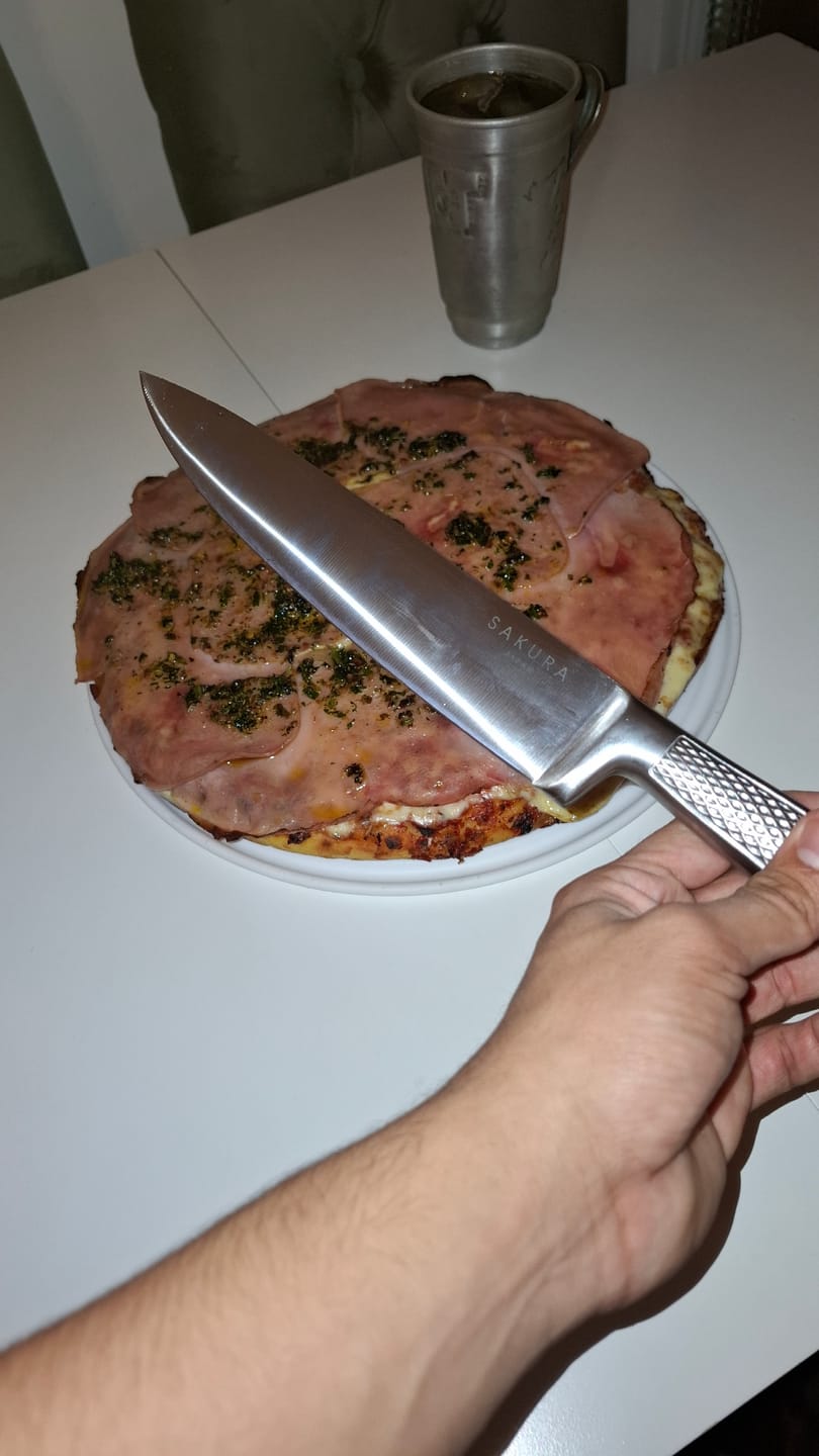Customer photo review of Taco De Cuchillos Profesional Sakura Straff Junior De Madera Acacia - 6 Piezas