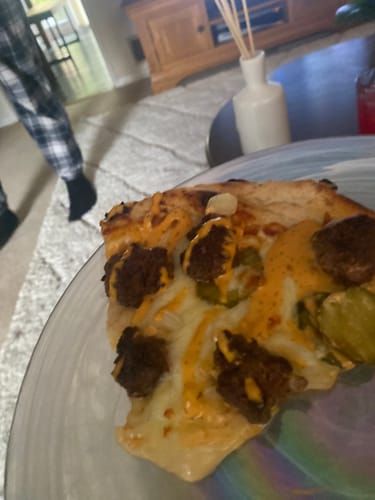 Customer photo review of Sourdough Pizza Bases