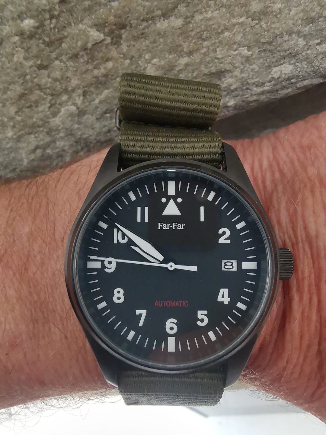 Customer photo review of Far-Far Automatisk Pilotklokke Helsort