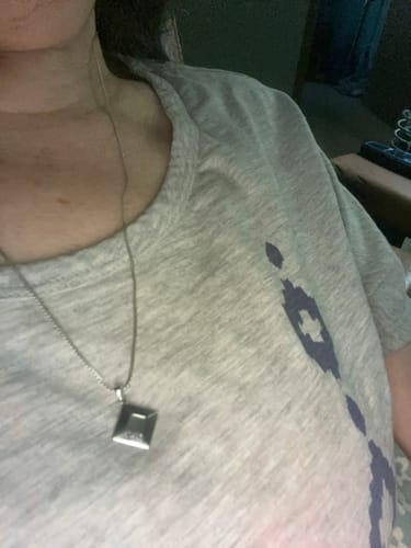 Customer photo review of Classic TANAOR Necklace