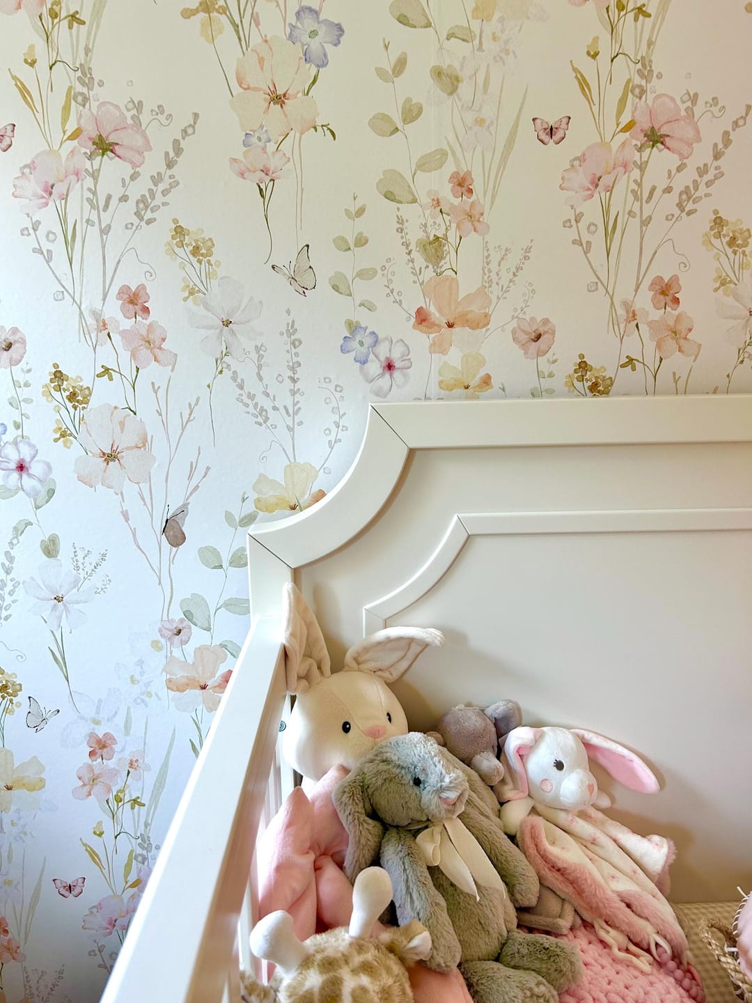 Customer photo review of Amelia Wildflower and Butterflies Wallpaper
