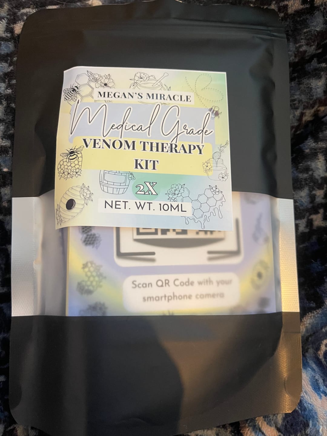 Customer photo review of Medical Grade Bee Venom Therapy Kit