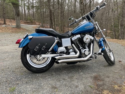 Customer photo review of H-D® Dyna Right Side Solo Bag - DR01