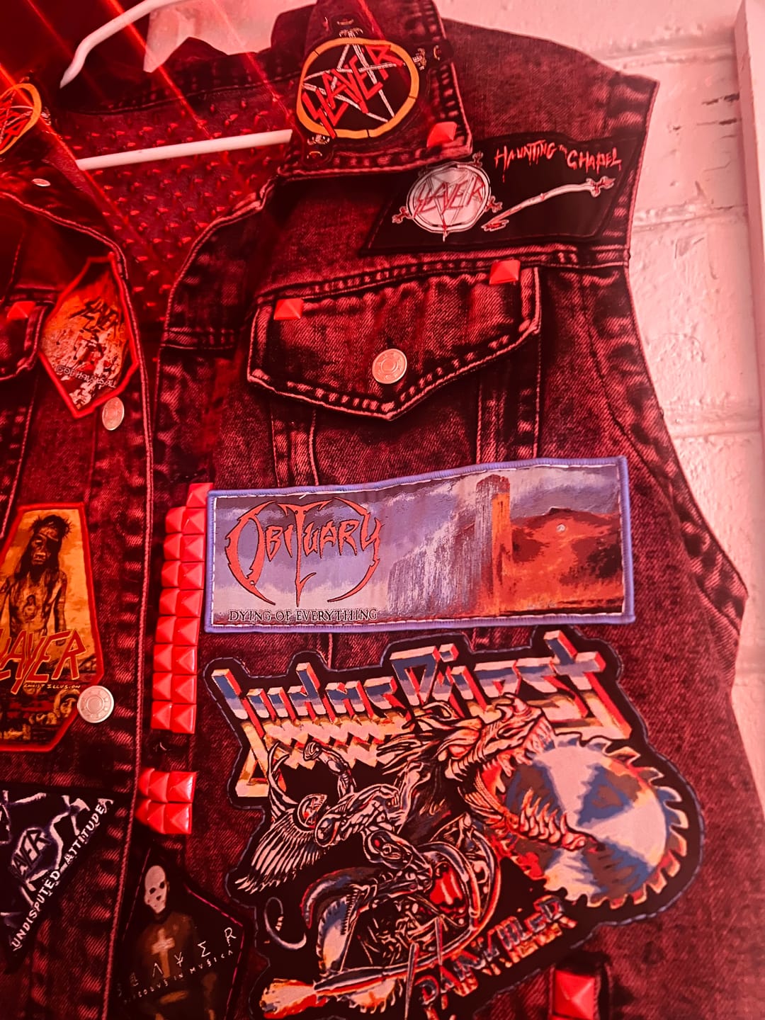 Customer photo review of Obituary - Dying of Everything - Strip Patch