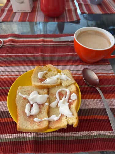 Customer photo review of No Sugar Added Low Carb Keto Pound Cake Loaf