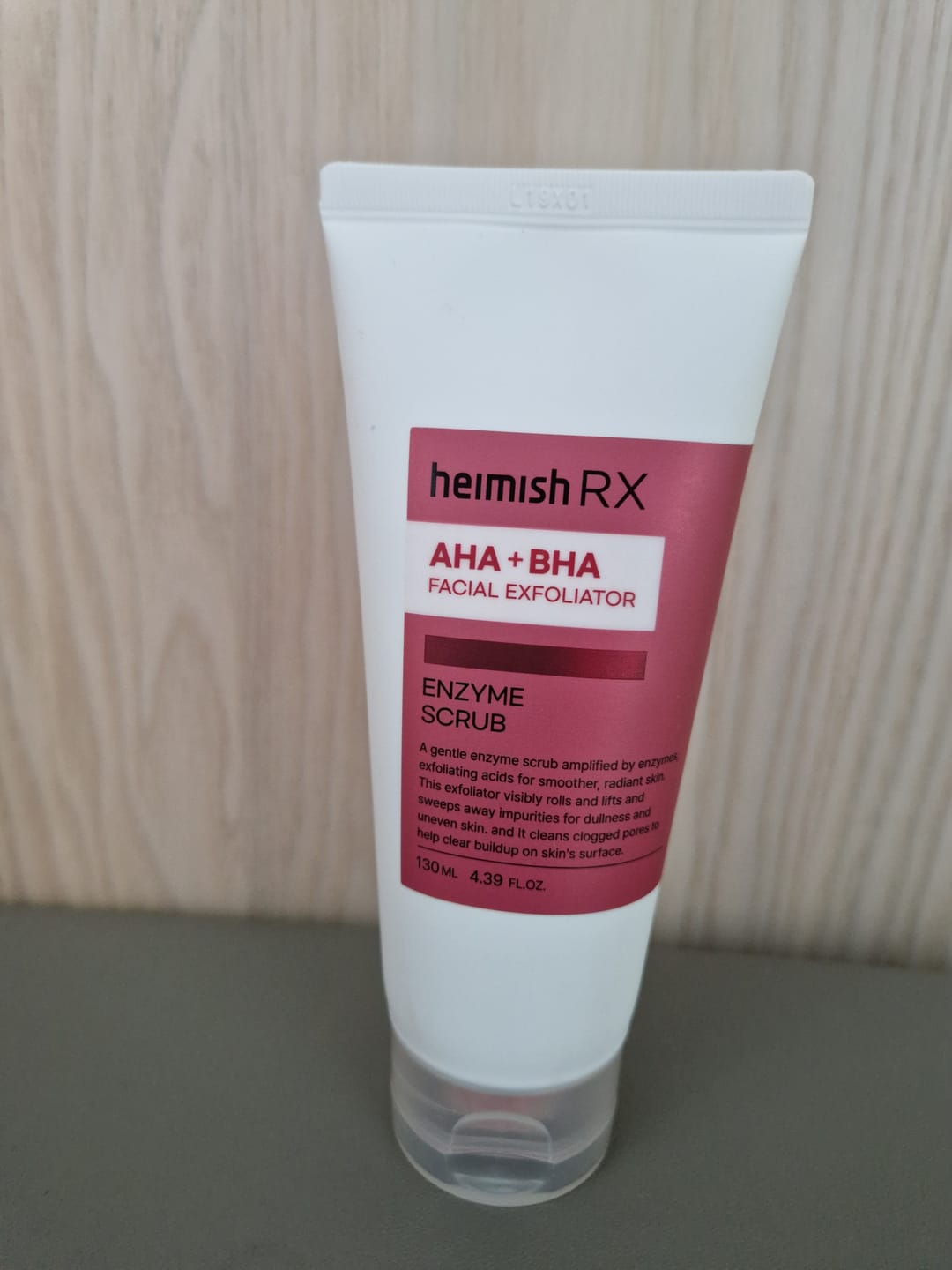Customer photo review of Enzīmu pīlings-skrubis ar skābēm Heimish RX AHA BHA Enzyme Scrub