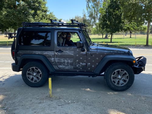 Customer photo review of MEK Removable Trail Armor: JK Armor