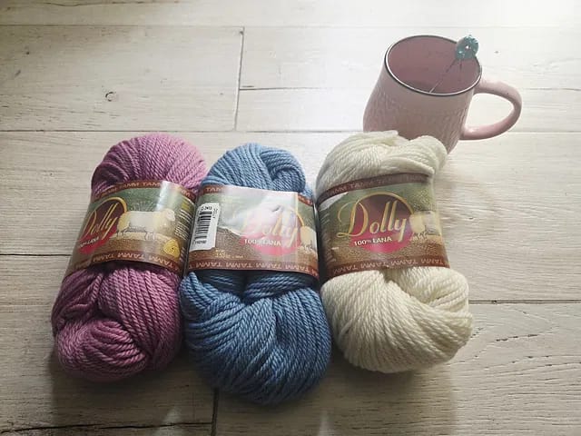 Customer photo review of Estambre Lana Dolly, marca Tamm, MADEJA de 100g con 148m  ⭐