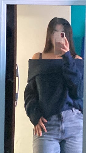 Customer photo review of SWEATER LINA AZUL (PREVENTA)