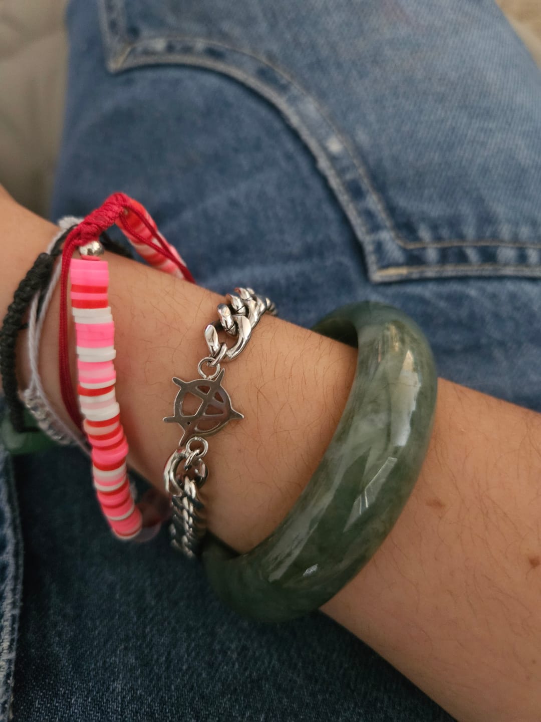 Customer photo review of ANARCHY CUBAN BRACELET