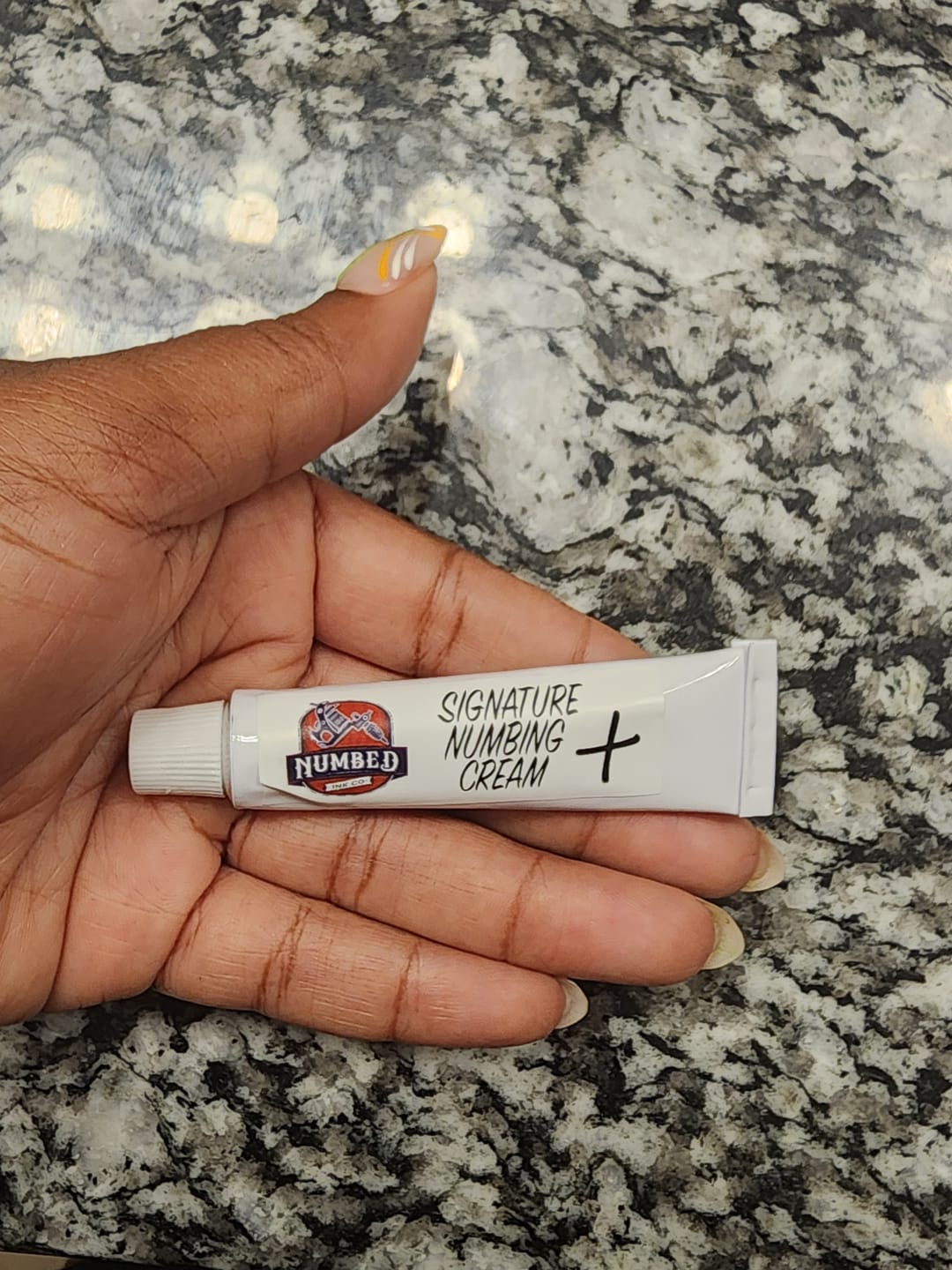 Customer photo review of Signature + Numbing Cream: Buy 3, Get 2  5 Tubes (3 + 2 FREE)