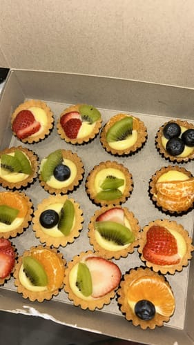 Customer photo review of Mini Fruit Tarts (Available in KL & Selangor only)