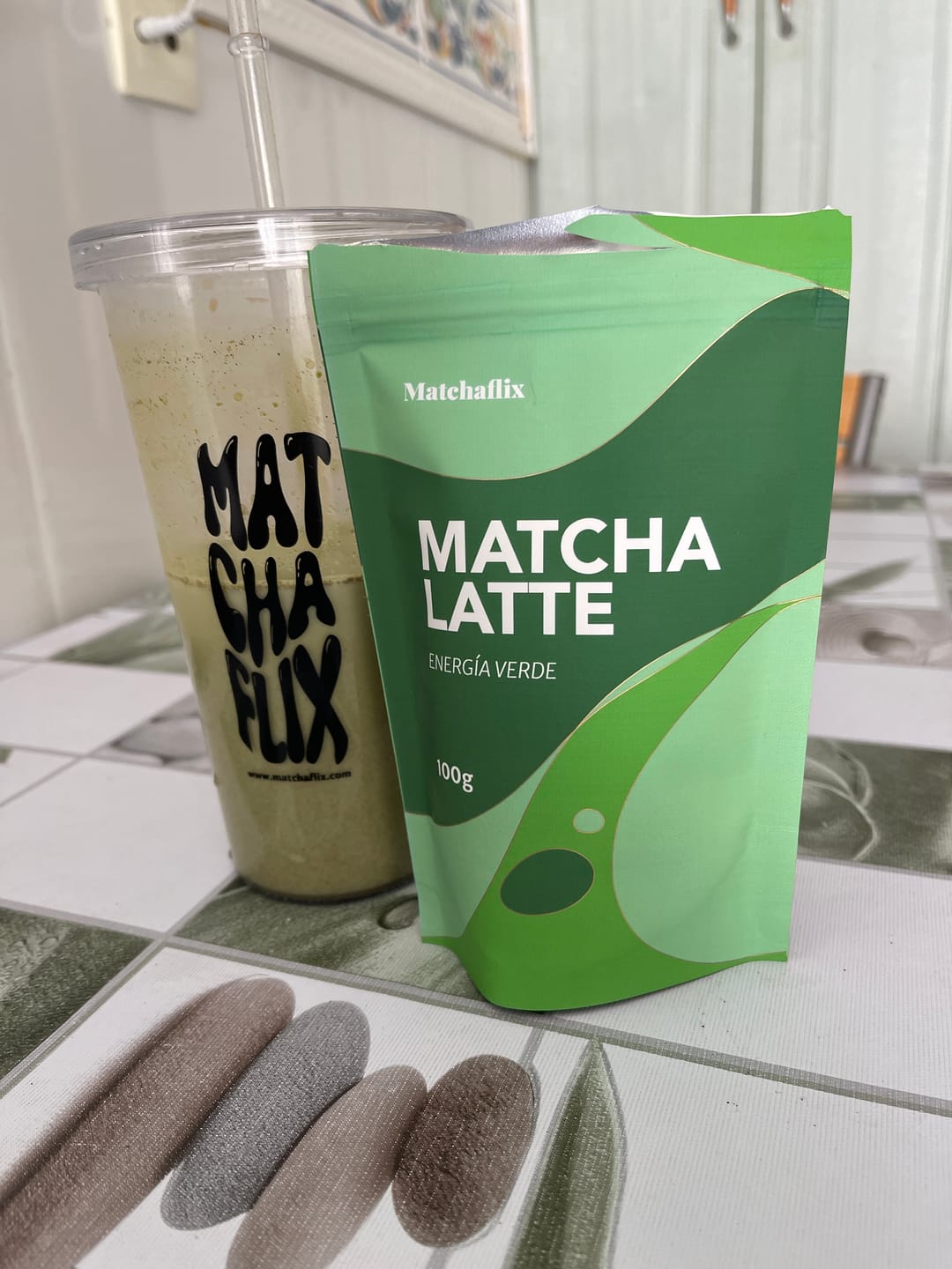 Customer photo review of Matcha Latte