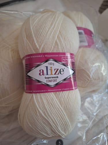 Customer photo review of Alize Superwash Comfort Socks