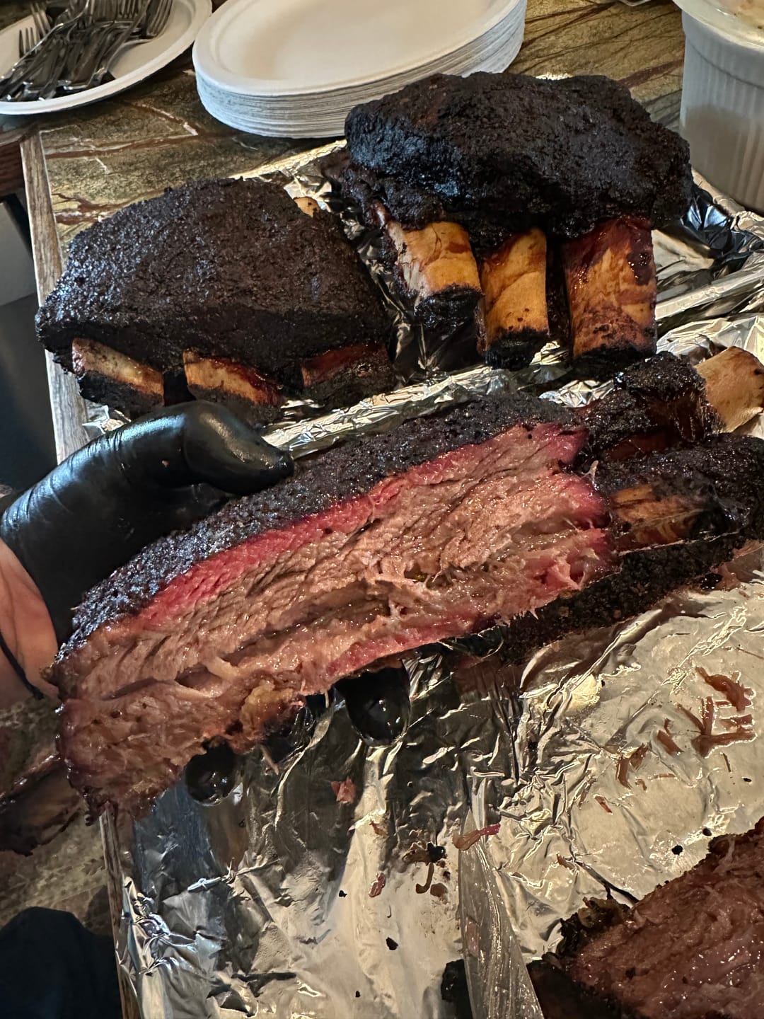 Customer photo review of USDA Choice Family Steak Pack