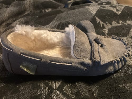 Customer photo review of Women's Scarlet Sheepskin Moc