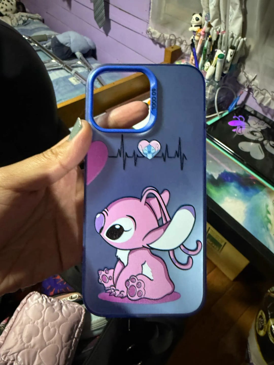 Customer photo review of Coque de téléphone Stitch