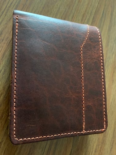 Customer photo review of Powell Bison Bifold with ID Window