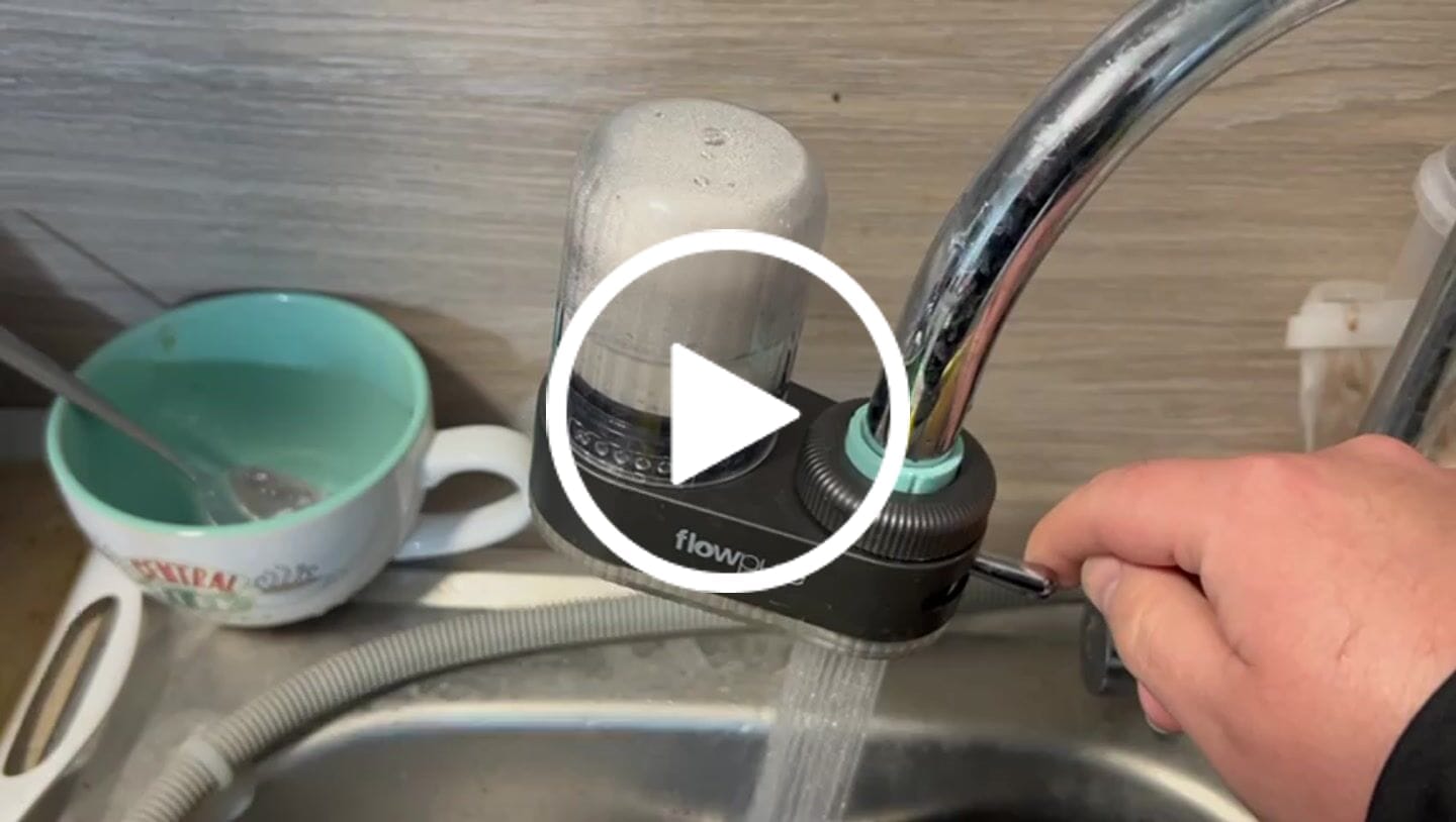 Customer video review of FlowPure Tap Purifier