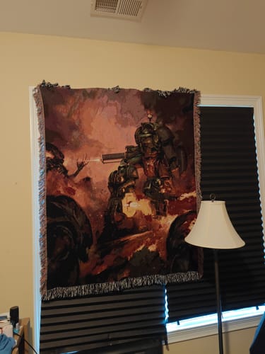 Customer photo review of KS 3 (Woven Blanket)