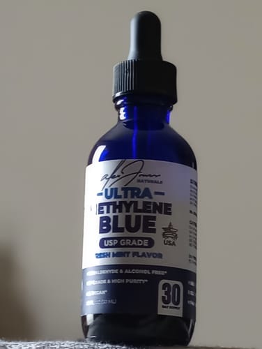 Customer photo review of (2 Pack) Ultra Methylene Blue