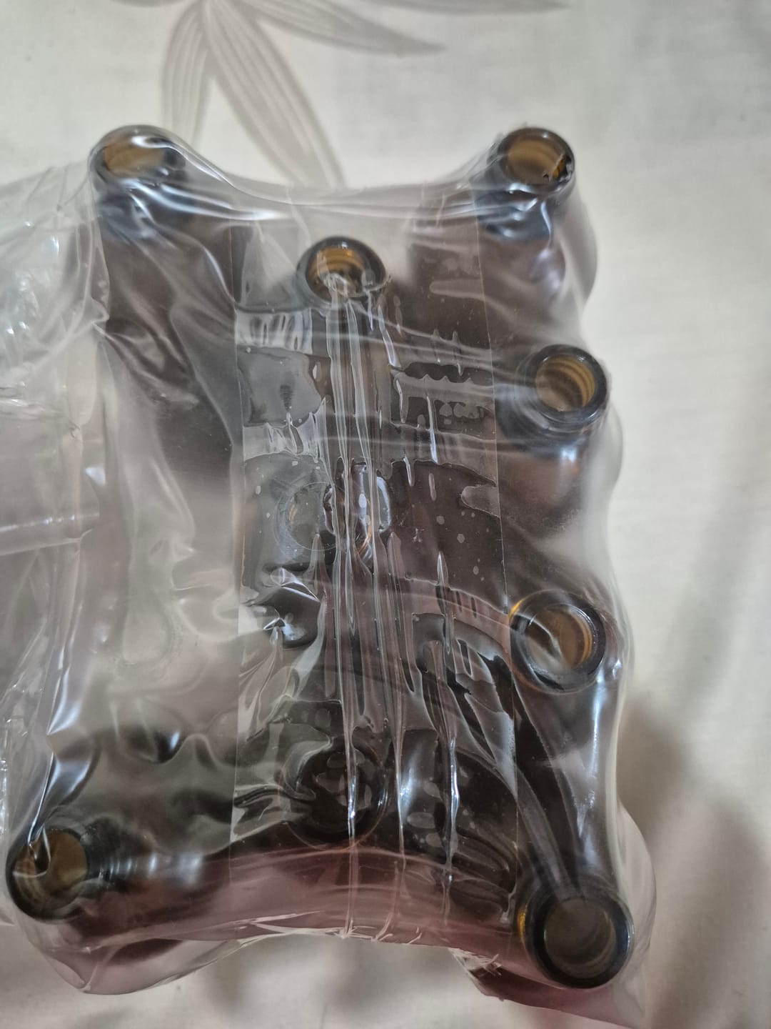 Customer photo review of 100 ml Glass Amber Bottle (18 mm neck) - No Closure