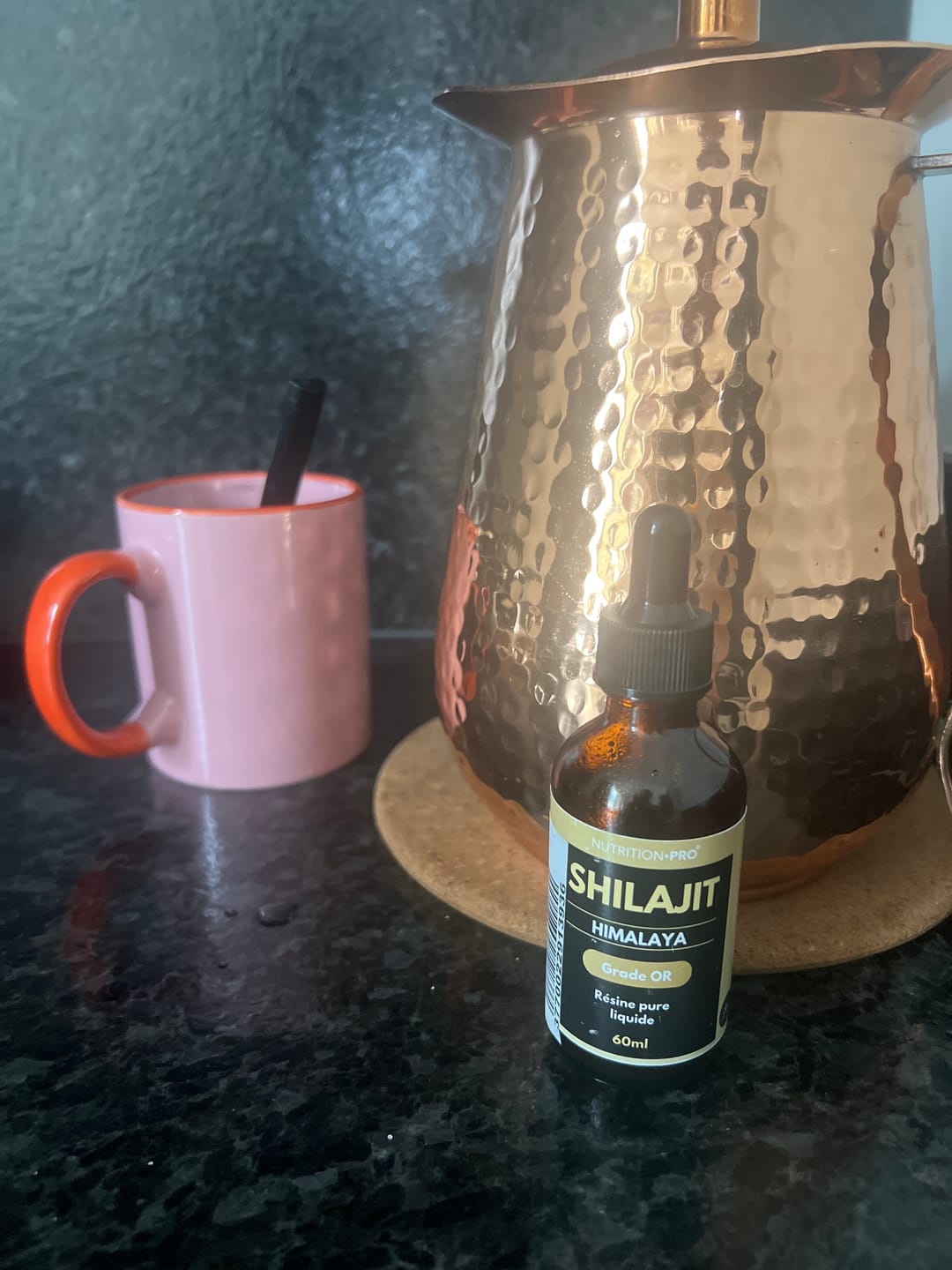 Customer photo review of SHILAJIT (RÉSINE PURE LIQUIDE) - 60ML