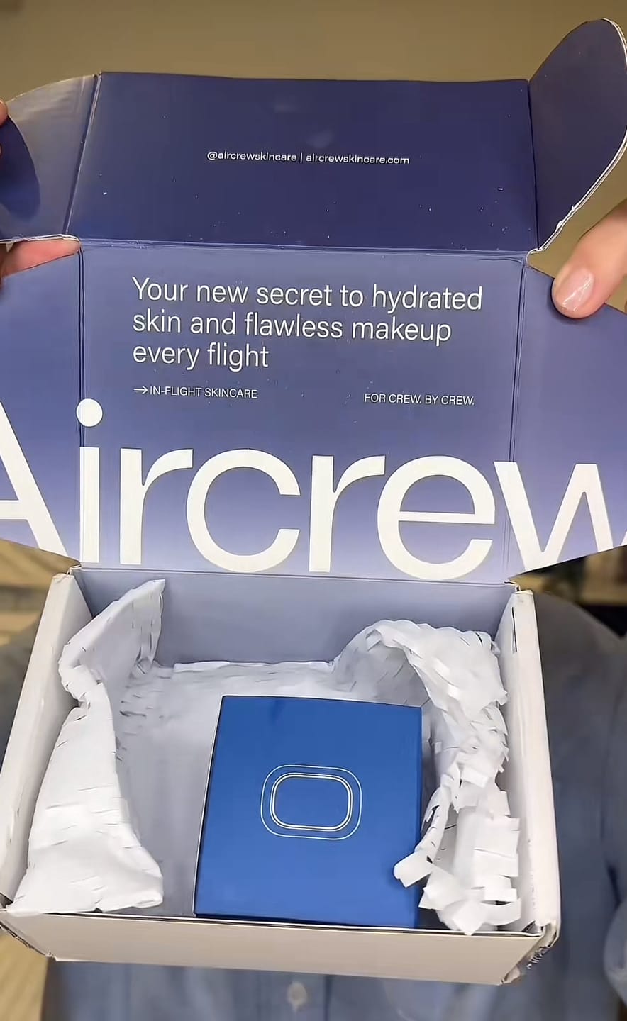 Customer photo review of In-Flight Moisturiser