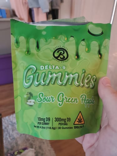 Customer photo review of GUMMIES - SOUR GREEN APPLE