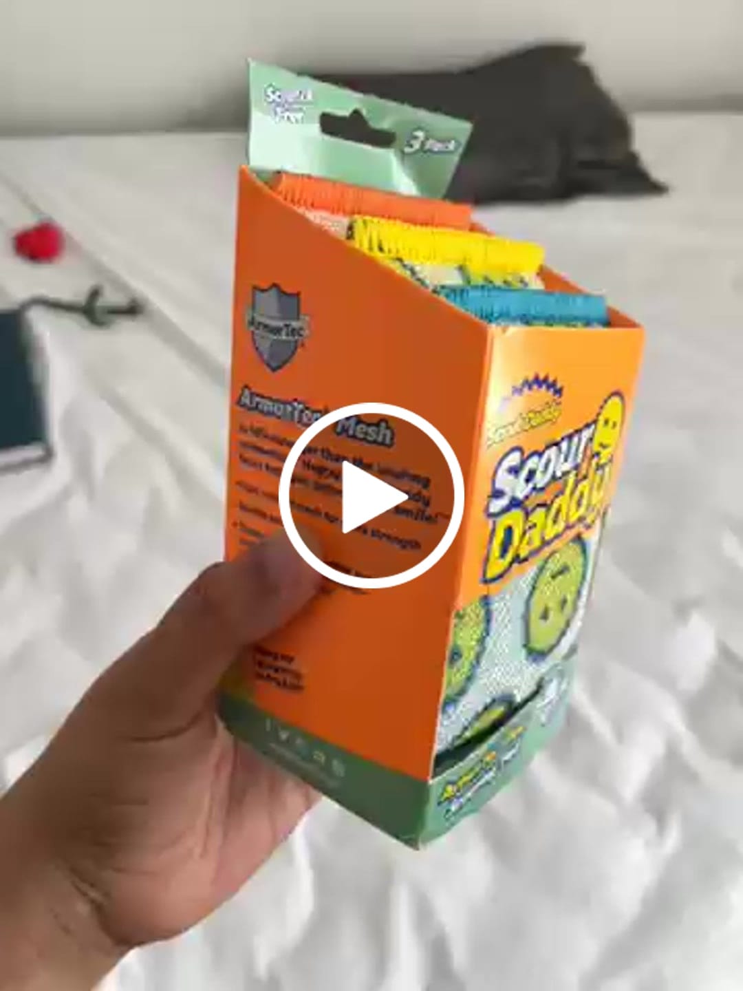 Customer video review of Scour Daddy (3PK)
