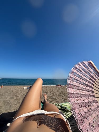 Customer photo review of Plumeria Hard Wax 1kg