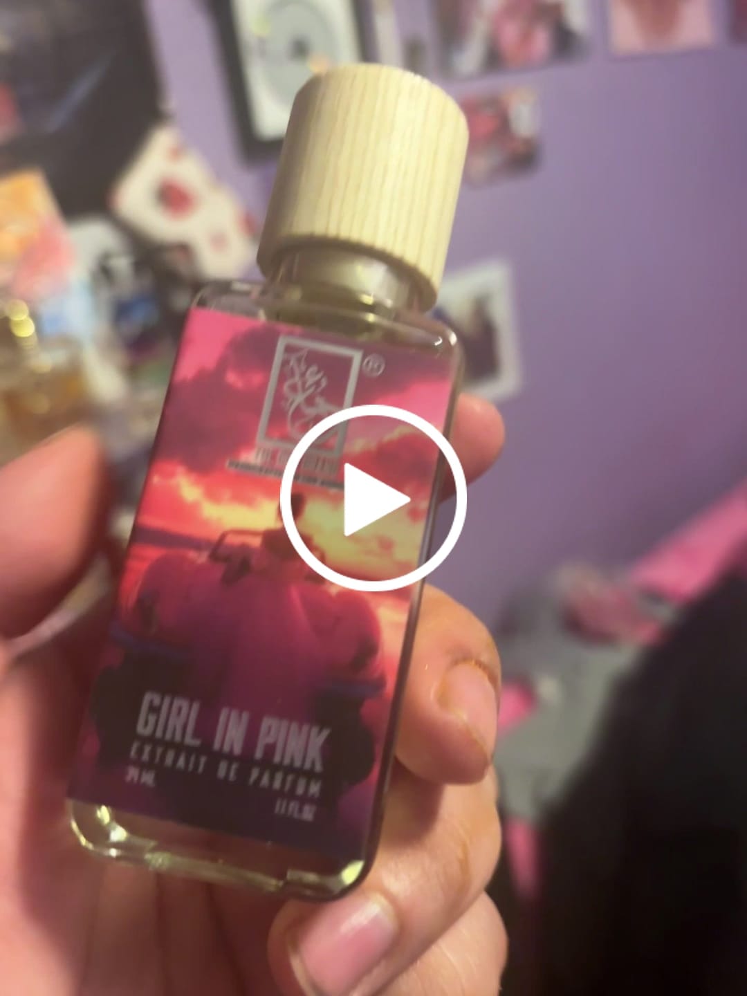 Customer video review of Girl In Pink