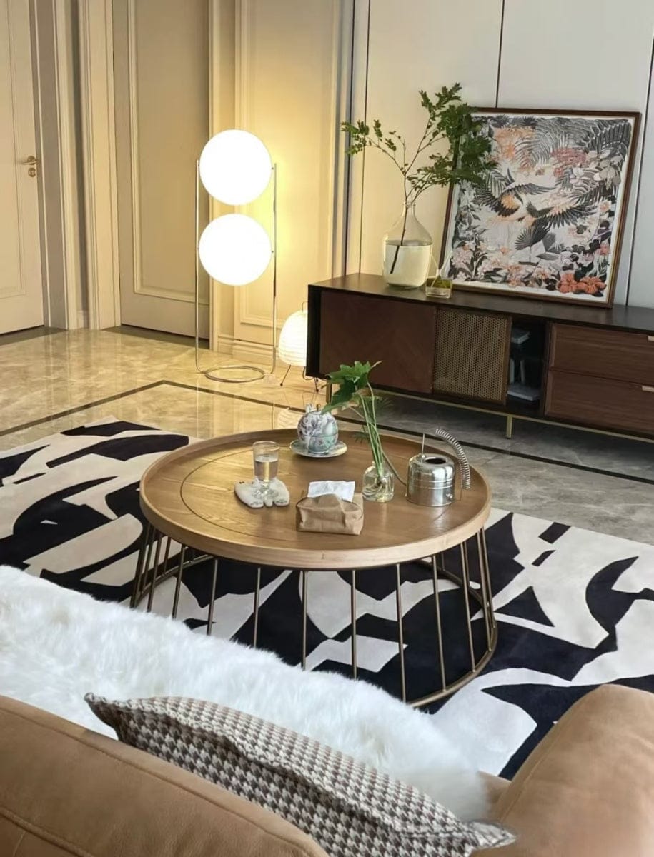 Customer photo review of Home Decor Metal Chrome Desk Floor Lamp for Living Room