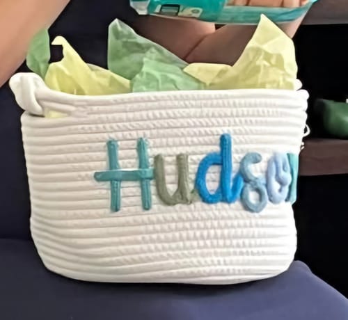 Customer photo review of Basket Size