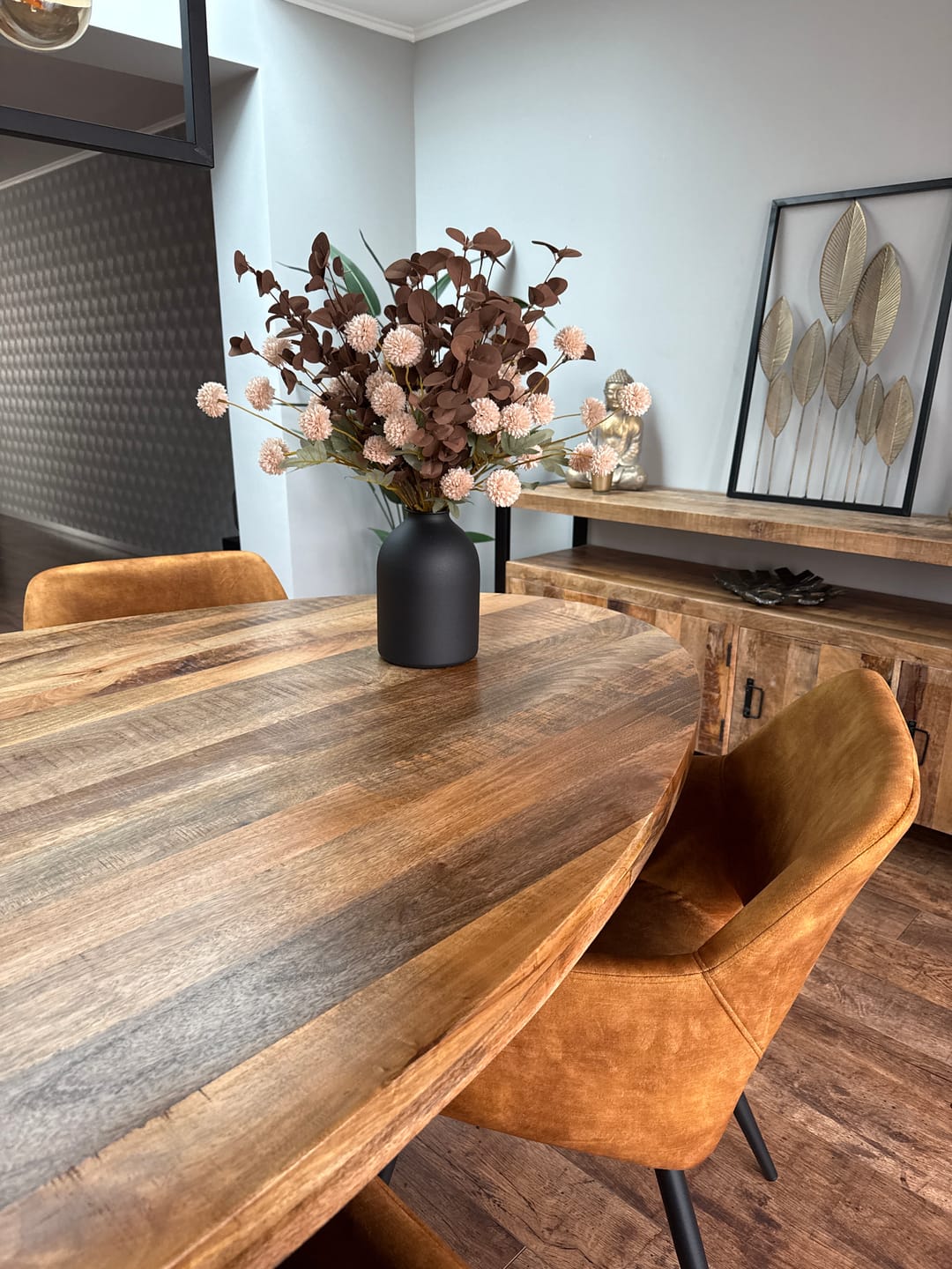 Customer photo review of Casa vaas - Mat zwart