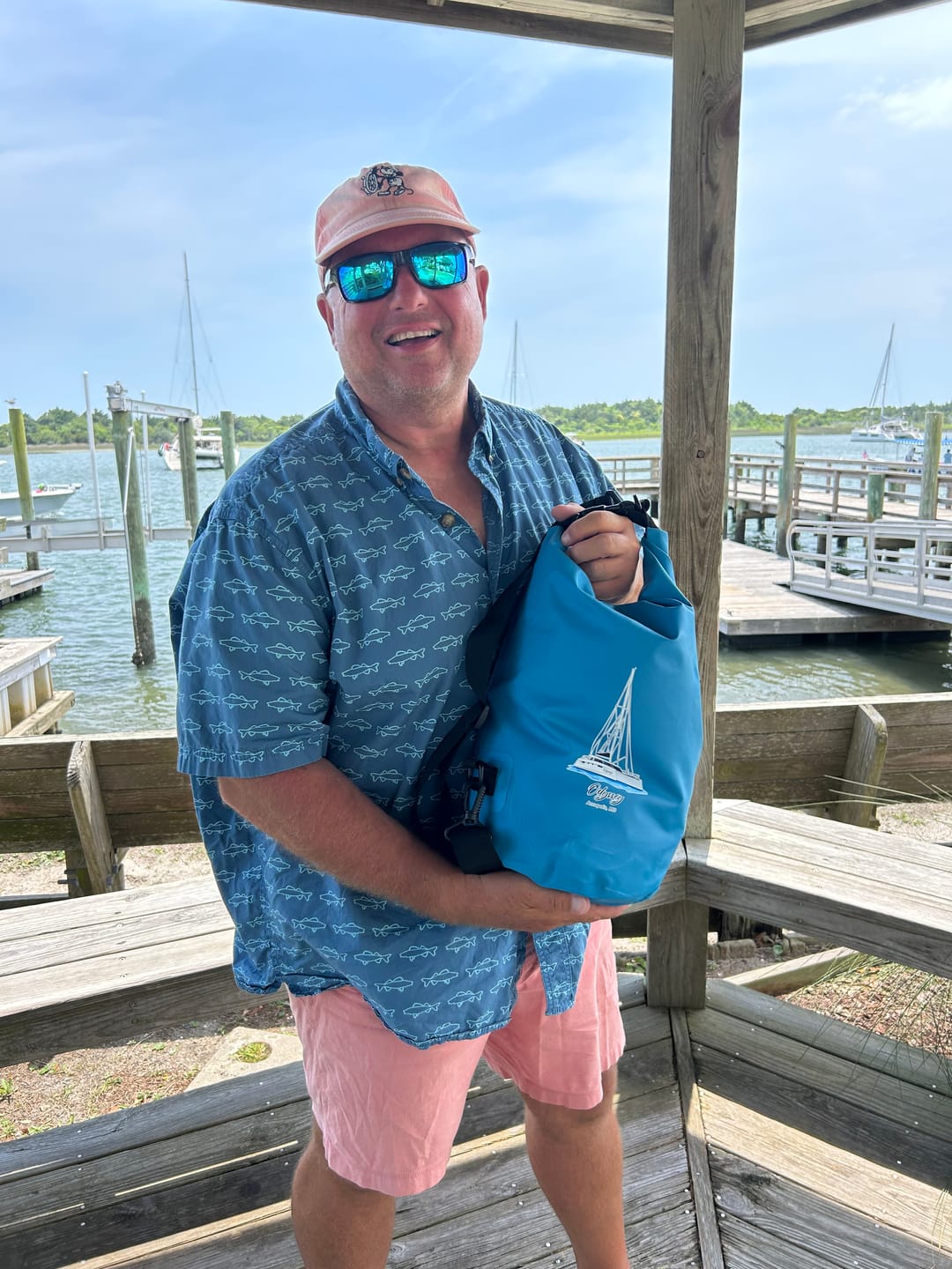 Customer photo review of Gill Dry Bag